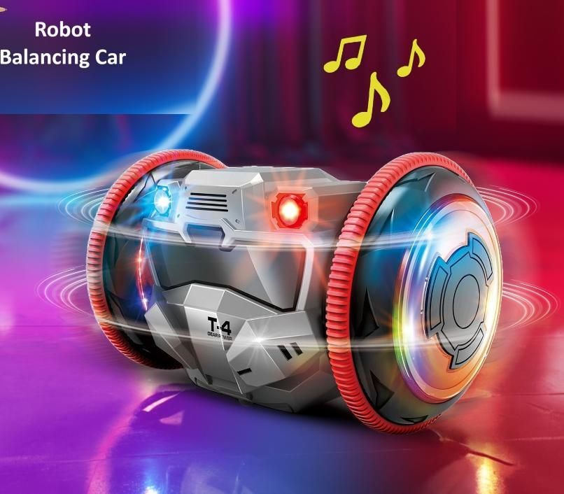 RoboMaxCar 360� Rotation Balance Toy Car for kids